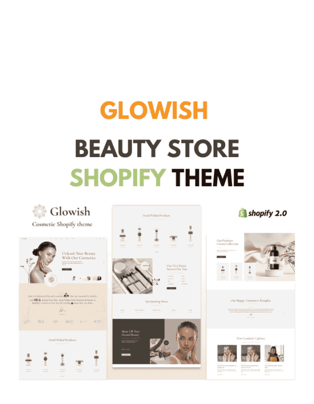 Glowish - Beauty Store Shopify Theme