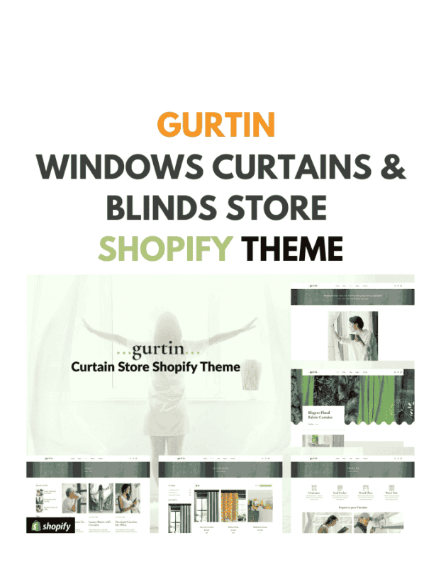 Gurtin - Windows Curtains & Blinds Store Shopify