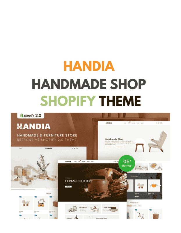 Handia - Handmade Shop Shopify Theme