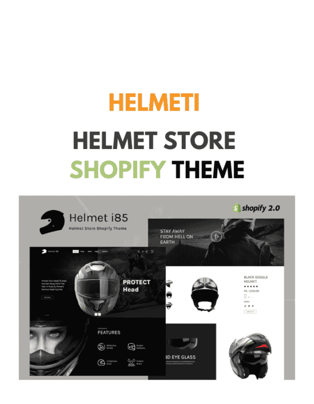 Helmeti - Helmet Store Shopify Theme