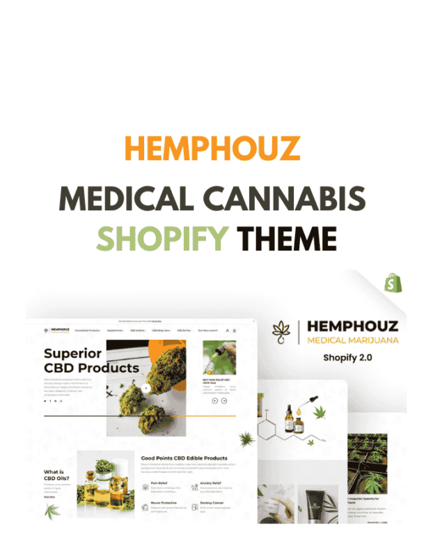 Hemphouz - Medical Cannabis Shopify Store Theme
