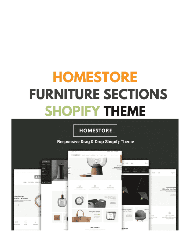 HomeStore - Furniture Sections Shopify Theme