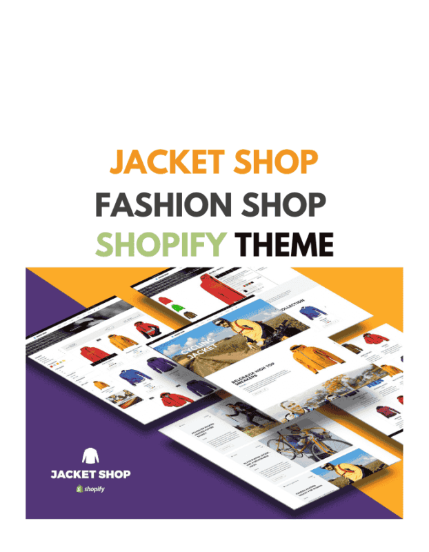 Jacket Shop Fashion Shop Shopify theme