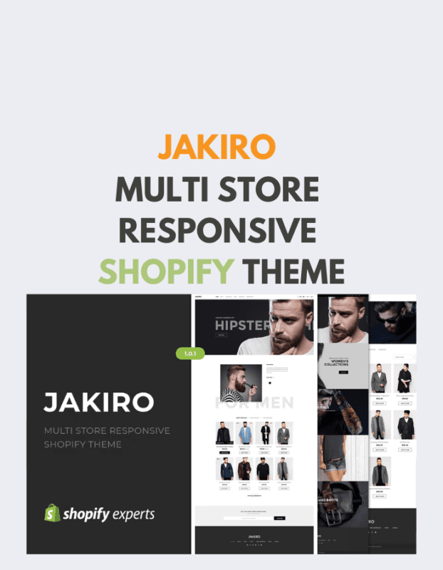 Jakiro Multi Store Responsive Shopify Theme