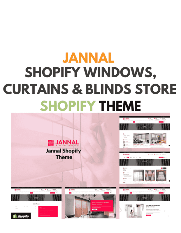 Jannal - Shopify Windows, Curtains & Blinds Store