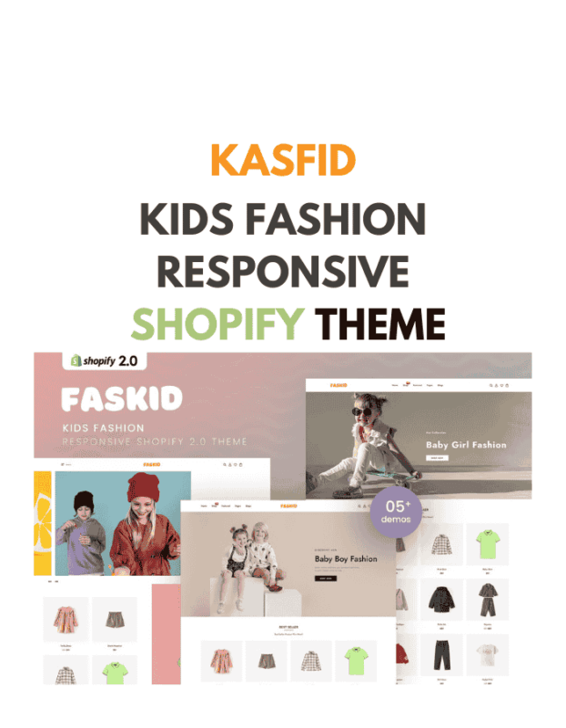 Kasfid - Kids Fashion Responsive Shopify Theme