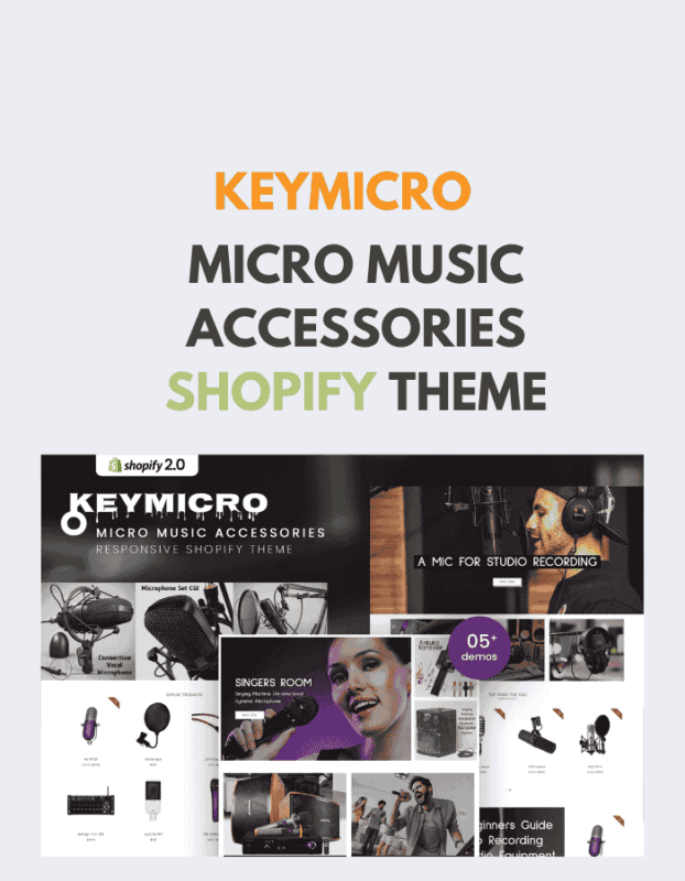 Keymicro - Micro Music Accessories Shopify Theme