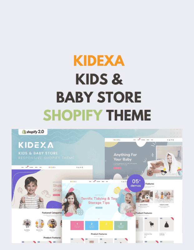 Kidexa - Kids & Baby Store Shopify Theme