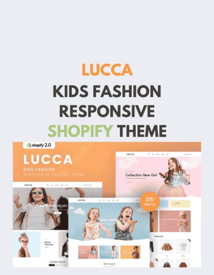 Lucca - Kids Fashion Responsive Shopify Theme