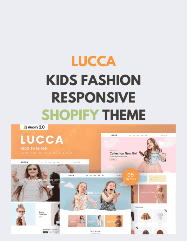 Lucca - Kids Fashion Responsive Shopify Theme
