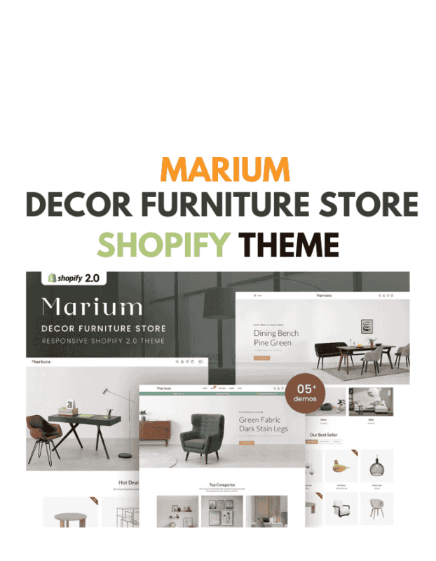 Marium - Decor Furniture Store Shopify Theme