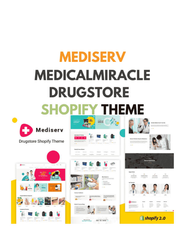 Mediserv - medicalmiracle Drugstore Shopify Theme