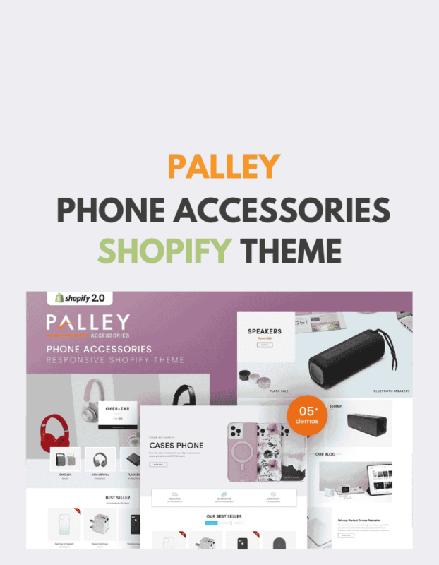 Palley - Phone Accessories Shopify Theme