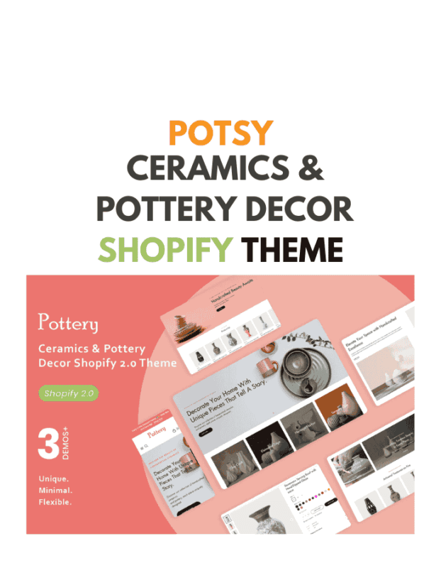 Potsy - Ceramics & Pottery Decor Shopify Theme