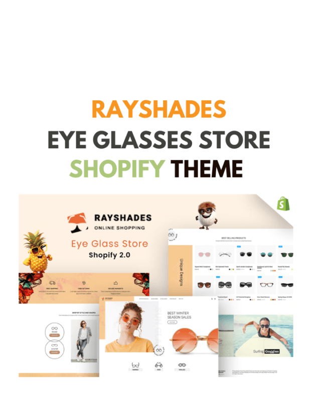 Rayshades - Eye Glasses Store Shopify Theme