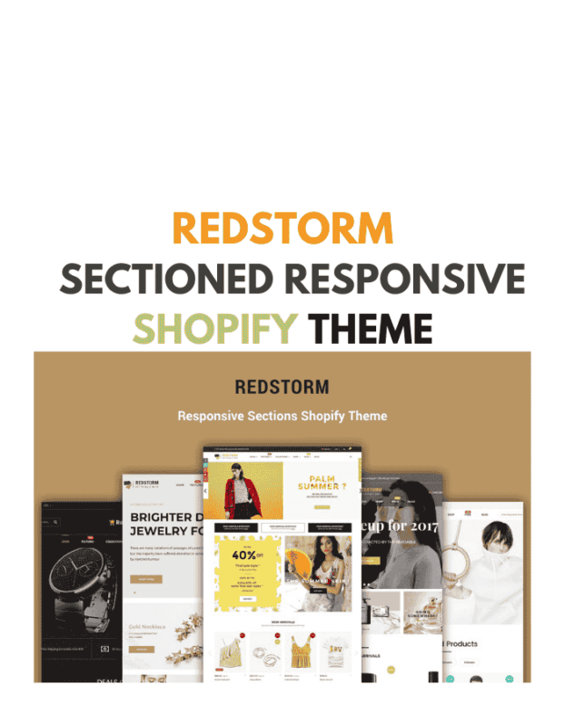 RedStorm - Sectioned Responsive Shopify Theme