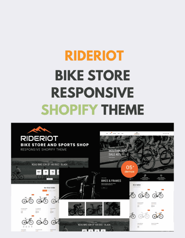 Rideriot - Bike Store Responsive Shopify Theme
