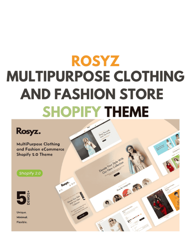 Rosyz - MultiPurpose Clothing and Fashion Store
