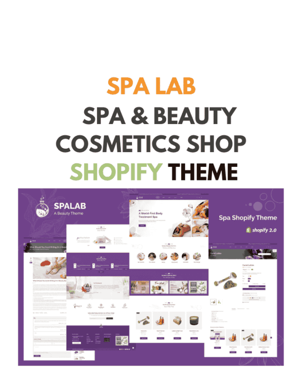Spa Lab - Spa & Beauty Cosmetics Shop ShopifyTheme