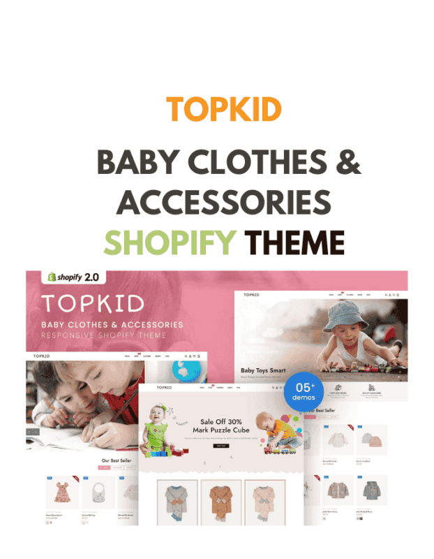 Topkid - Baby Clothes & Accessories Shopify Theme