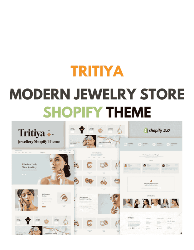 Tritiya - Modern Jewelry Store Shopify Theme