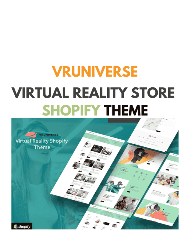 VRUniverse - Virtual Reality Store Shopify Theme