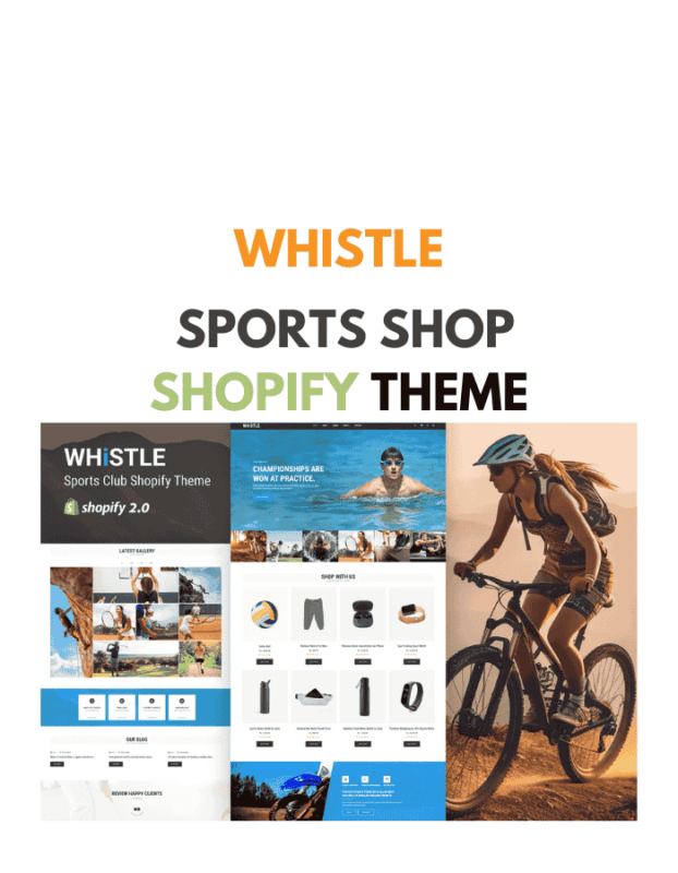 Whistle - Shopify Sports Shop