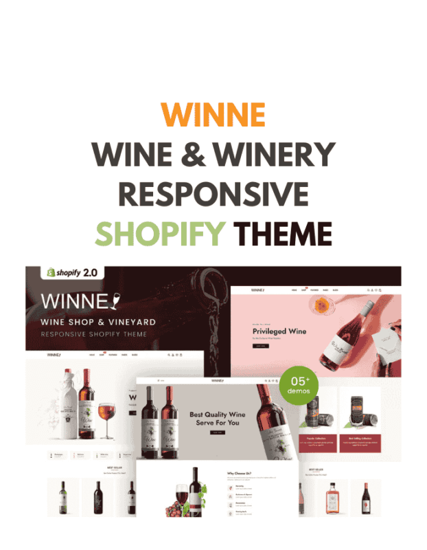 Winne - Wine & Winery Responsive Shopify Theme