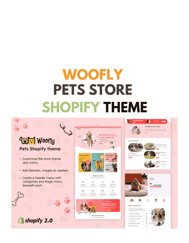 Woofly - Pets Store Shopify Theme