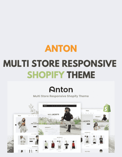 Anton - Multi Store Responsive Shopify Theme