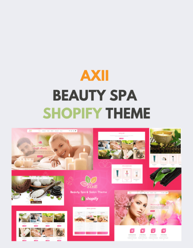 Axii Beauty Spa Shopify Theme