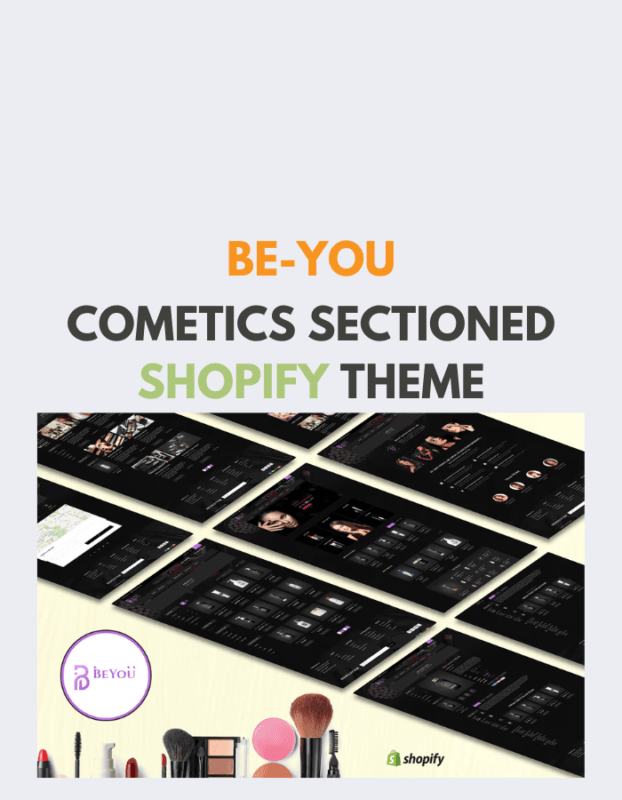 Be-You - Cometics Sectioned Shopify Theme