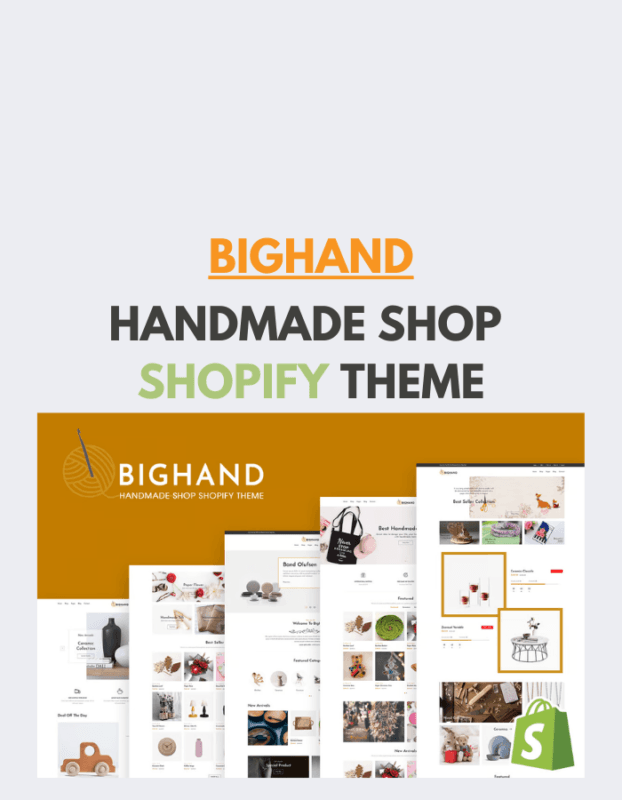 BigHand Handmade Shop Shopify Theme