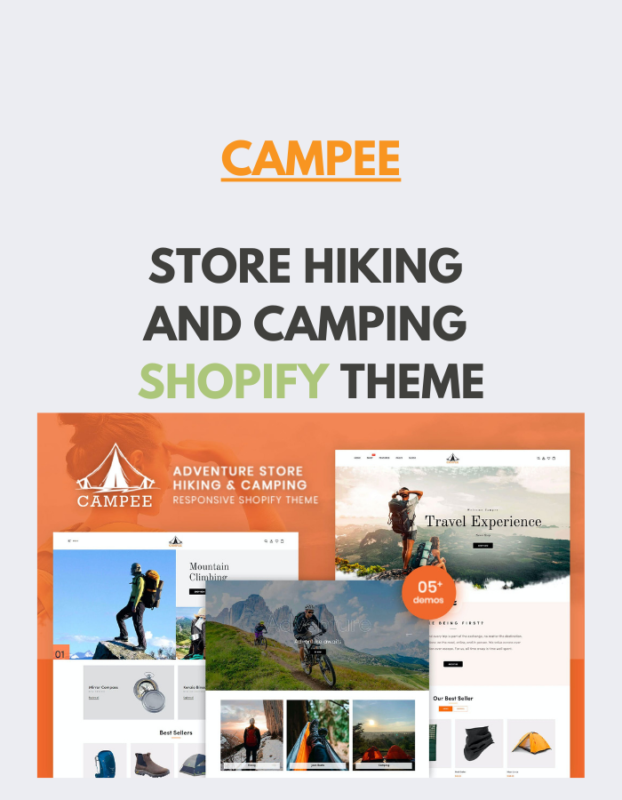 Campee - Store Hiking And Camping Shopify Theme