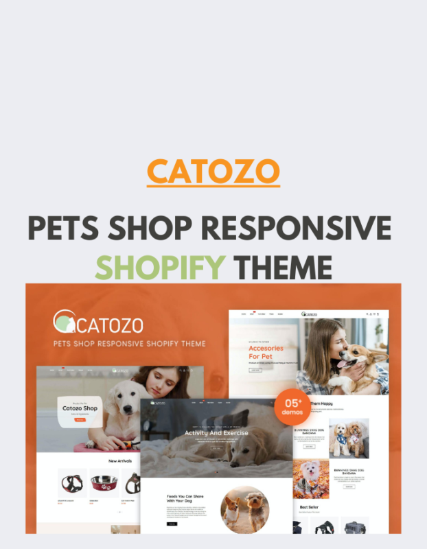 Catozo - Pets Shop Responsive Shopify Theme