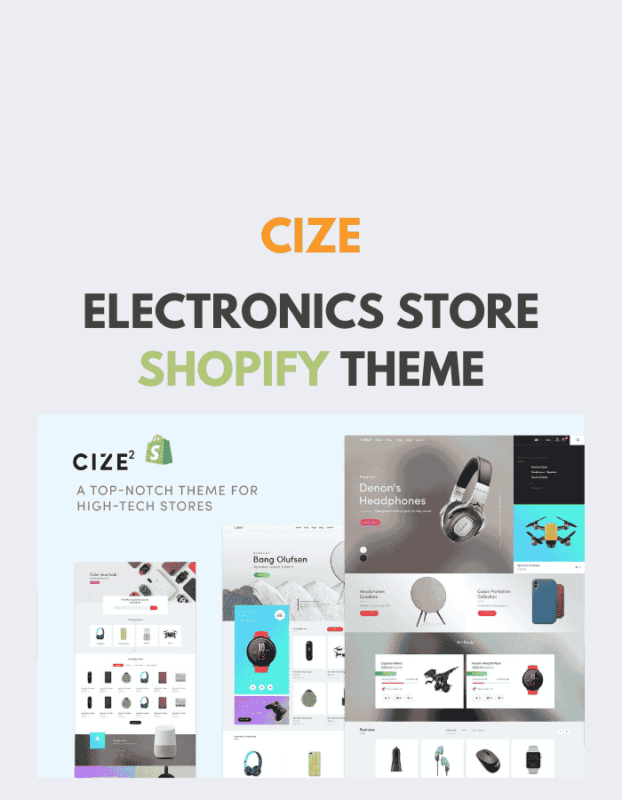 Cize - Electronics Store Shopify Theme