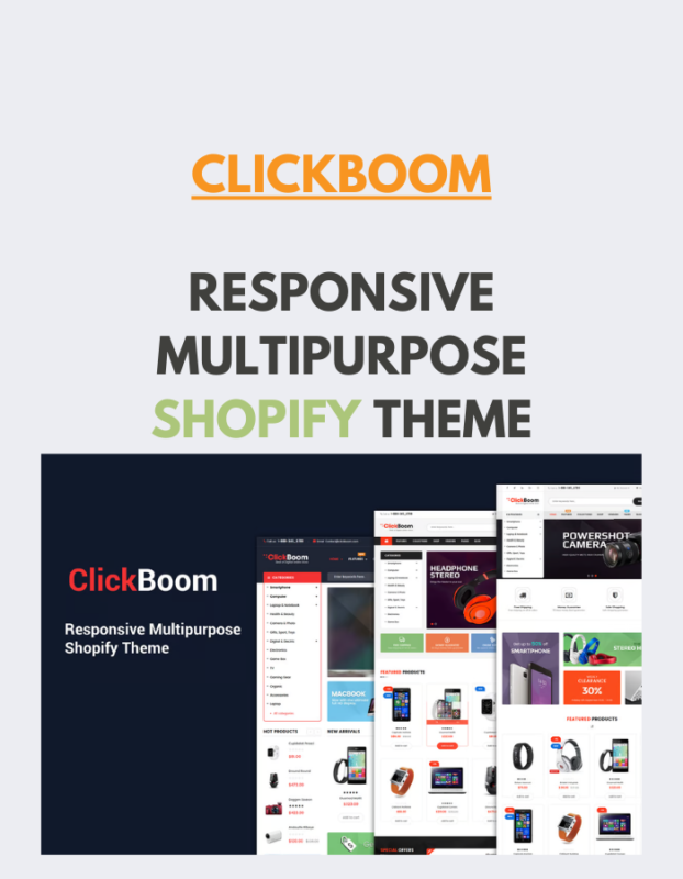 ClickBoom - Responsive Multipurpose Shopify Theme