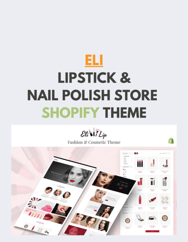 Eli - Lipstick & Nail Polish Store Shopify Theme