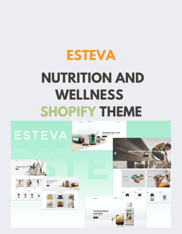 Esteva - Nutrition and Wellness Shopify Theme