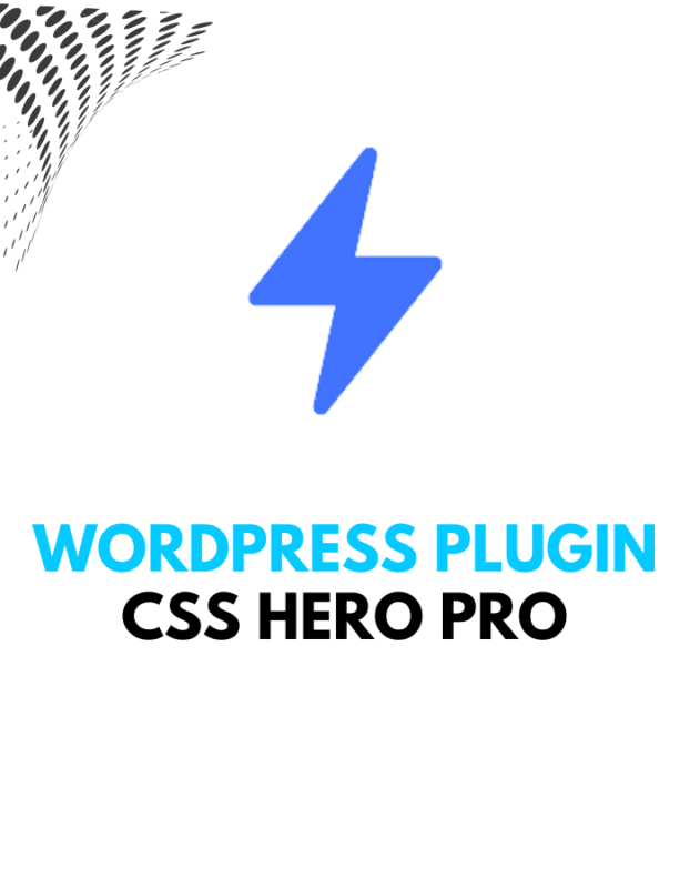 CSS Hero Pro - Wordpress Plugins