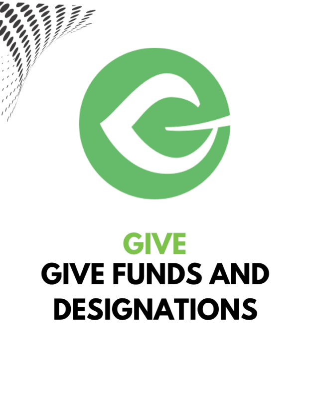 Give Funds and Designations