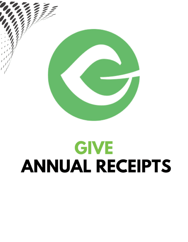 Give Annual Receipts