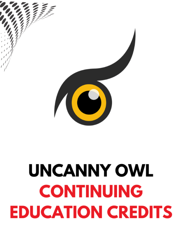 Uncanny Continuing Education Credits