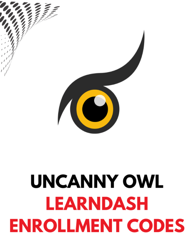 Uncanny Learndash Enrollment Codes