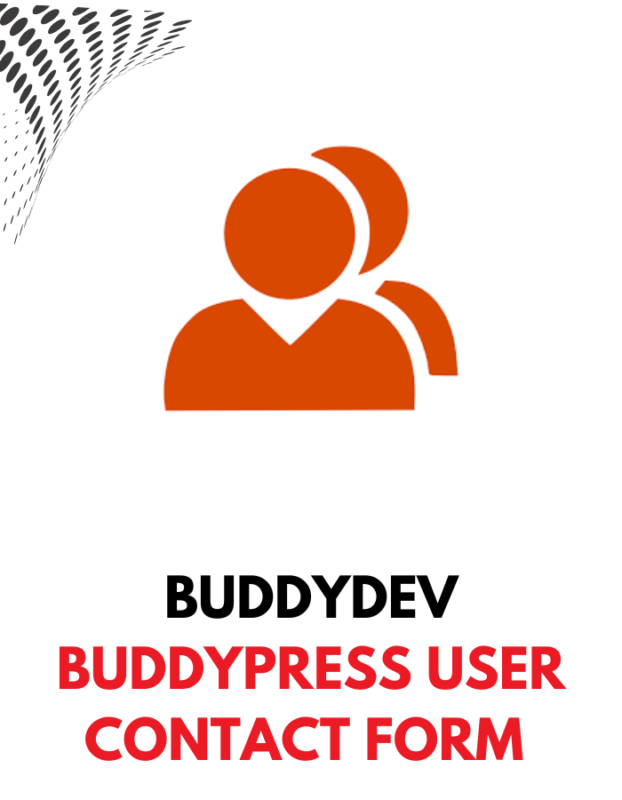 BuddyPress User Contact Form - BuddyDev