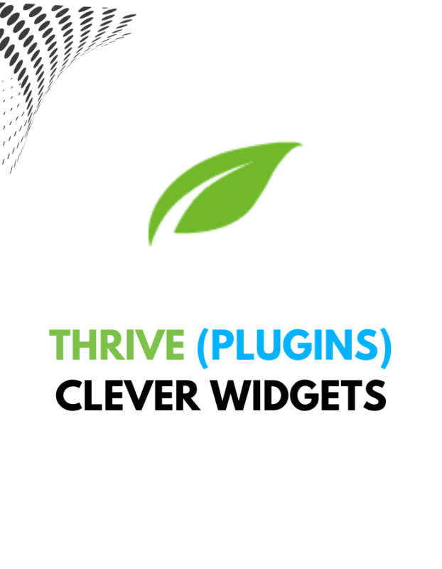 Thrive Clever Widgets
