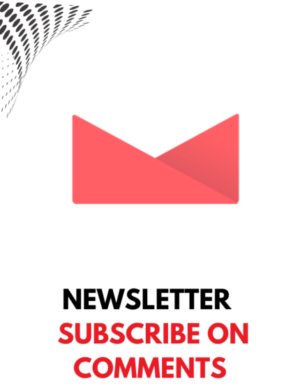 Newsletter – Subscribe on Comments