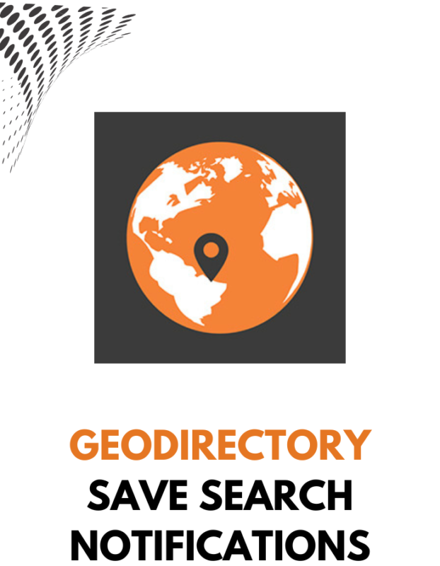 GeoDirectory Save Search Notifications