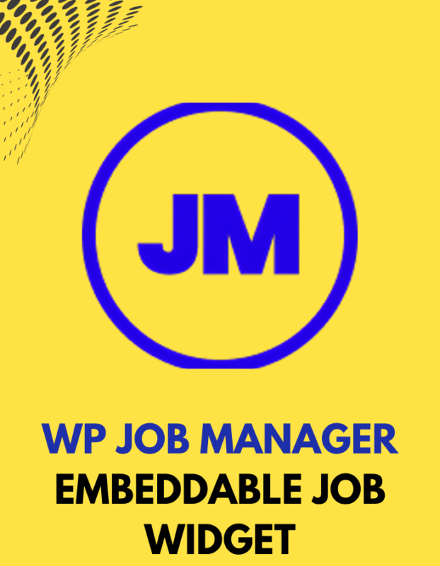 WP Job Manager Embeddable Job Widget
