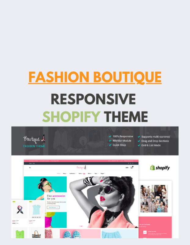 Fashion Boutique - Responsive Shopify Theme